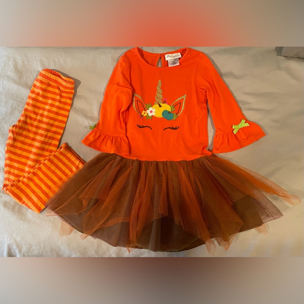 Fall Unicorn 2 piece outfit.